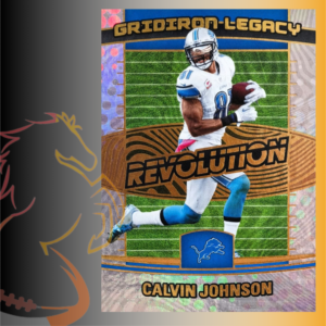 2025 Panini Revolution Calvin Johnson Gridiron Legacy