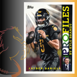 2026 Topps Flagship Jayden Daniels Profiles