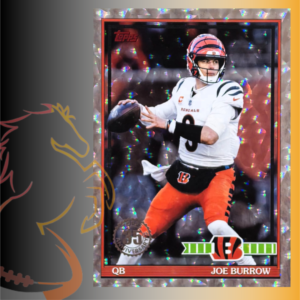 2026 Topps Flagship 35th Anniversary Joe Burrow Crackle Foil
