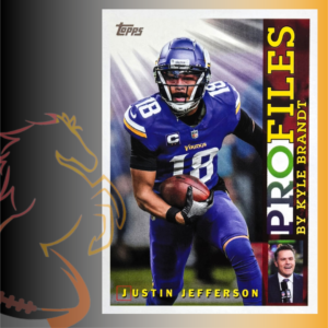 2026 Topps Flagship Justin Jefferson Profiles